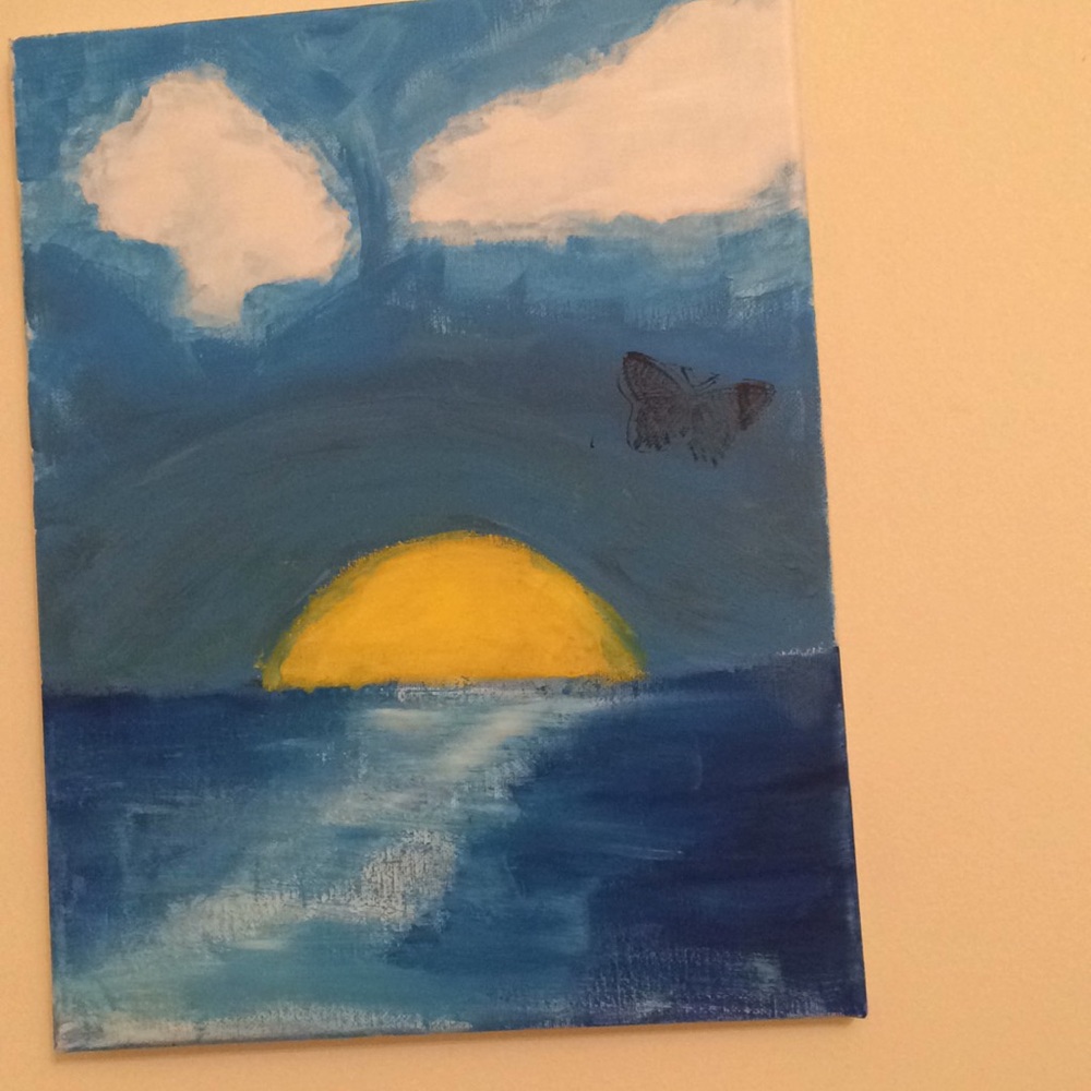 Beach painting (artwork)